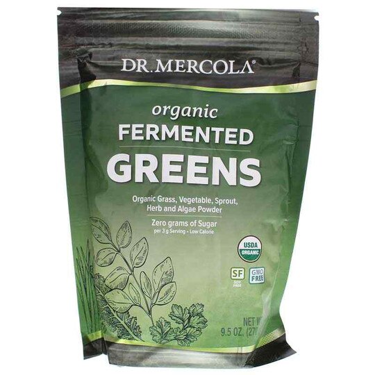 Organic Fermented Greens, 9.5 Oz, DRM
