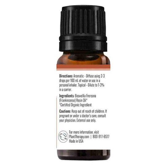 Organic Frankincense Frereana KidSafe Essential Oil, .33 Oz, PL