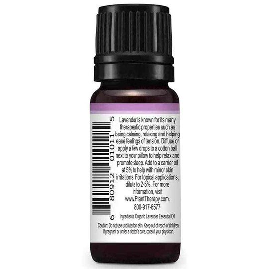 Organic Lavender KidSafe Essential Oil, .33 Oz, PL