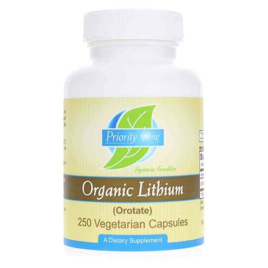 Organic Lithium (Orotate) 5 Mg, PRTO