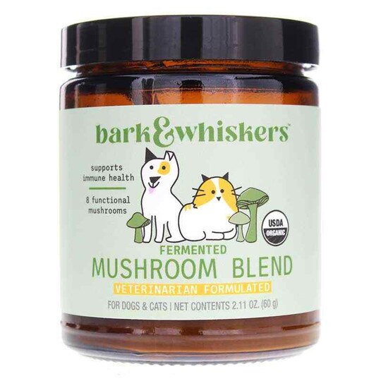 Organic Mushroom Blend for Dogs & Cats, 2.11 Oz, BW