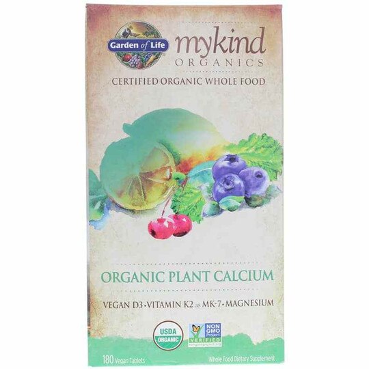 Organic Plant Calcium with Vegan D3, GOLM