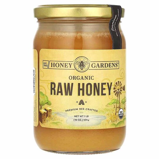 Organic Raw Honey, 16 Oz, HG