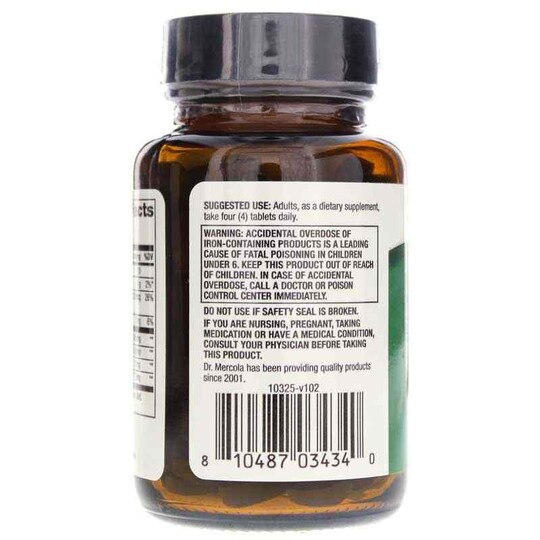 Organic Spirulina 2000 Mg, 120 Tablets, DRM