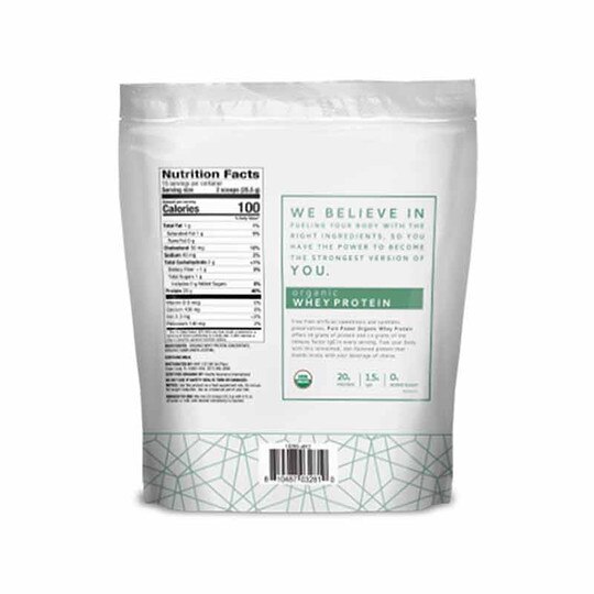 Organic Whey Protein, PP