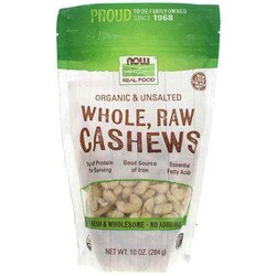 Organic Whole, Raw Cashews Unsalted 1