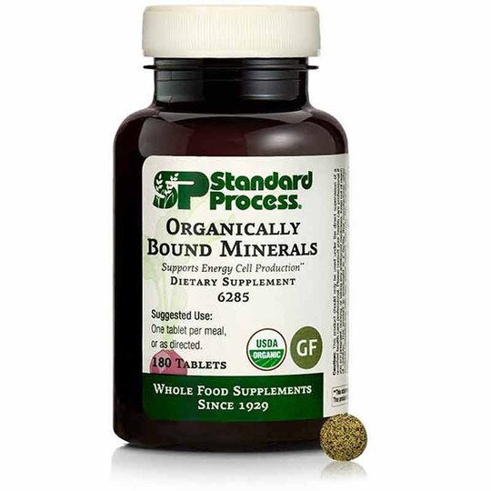 Organically Bound Minerals, 180 Tablets, SP