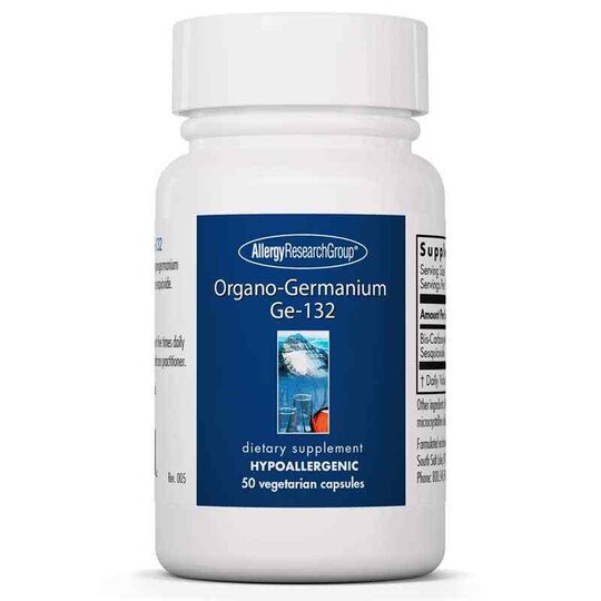 Organo-Germanium Ge-132 Capsules, 50 Veg Capsules, ARG