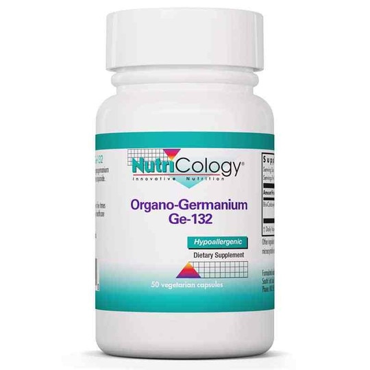 Organo-Germanium Ge-132, 50 Veg Capsules, NTC