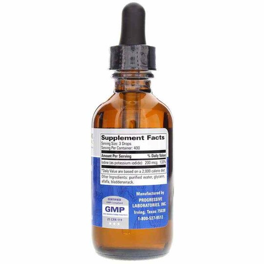 Organo Iodine Drops, 2 Oz, PGL