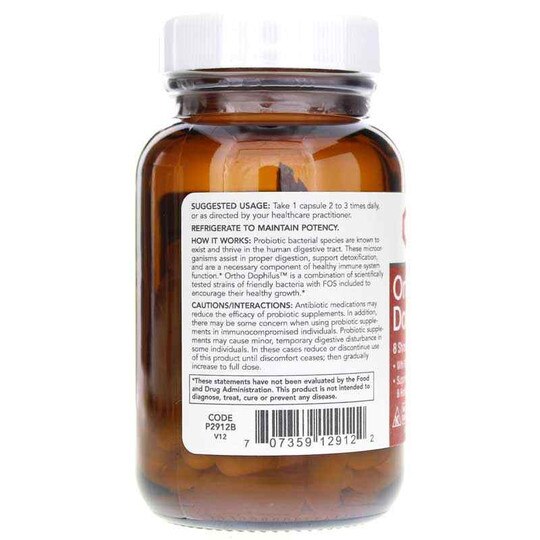 Ortho Dophilus, 60 Veg Capsules, PFLB