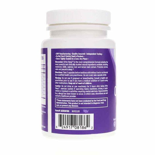 Ortho Sleep, 60 Capsules, AOR