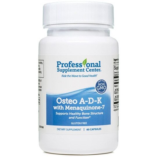 Osteo A-D-K, with Menaquinone-7, 60 Capsules, PSC