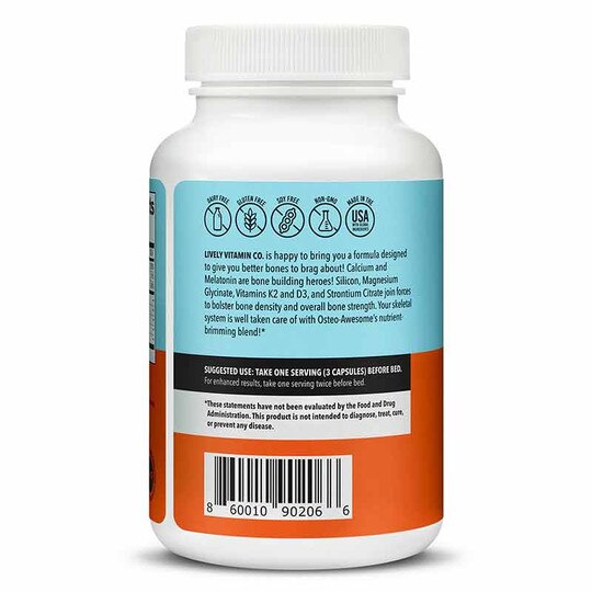 Osteo Awesome, 90 Capsules, LVIT