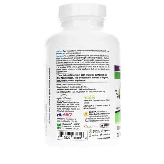 Osteo Vegan Capsules, 180 Veg Capsules, NUM