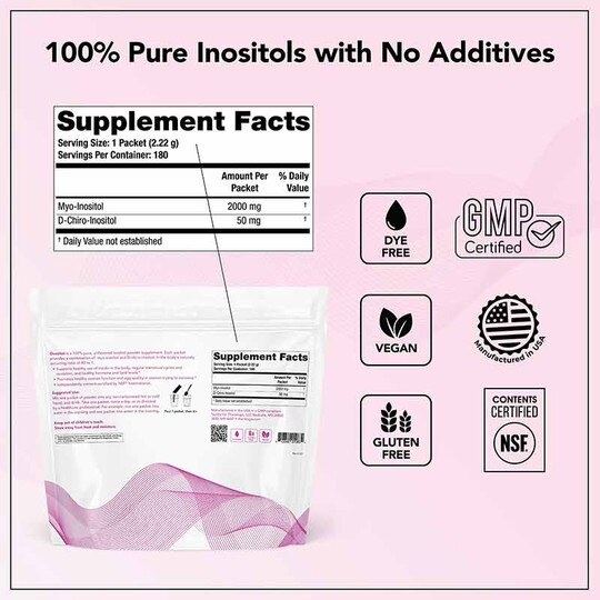 Ovasitol Inositol Packets, 180 Packets, THGX