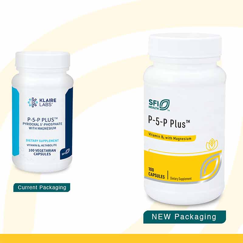 P5P Plus Pyridoxal 5'Phostphate with Magnesium, 100 V, KL