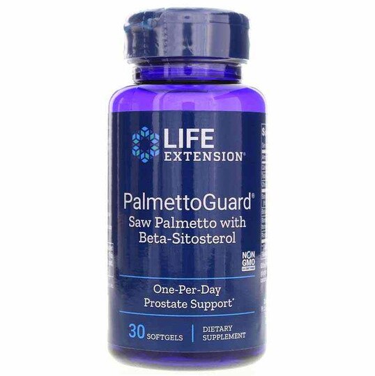 PalmettoGuard Saw Palmetto with Beta-Sitosterol, 30 Sof, LFE