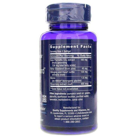 PalmettoGuard Saw Palmetto/Nettle Root, 60 Softgels, LFE