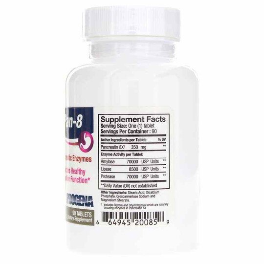 Pan-8, 90 Tablets, PRG