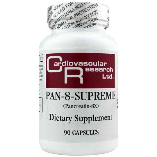 Pan-8-Supreme Pancreatin 8X, 90 Capsules, CR