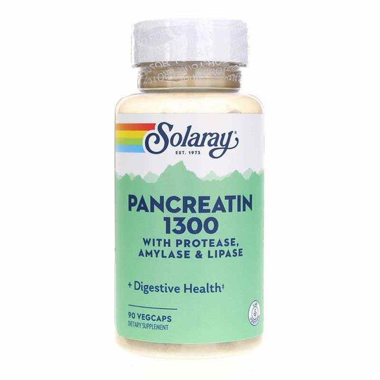 Pancreatin 1300, 90 Veg Capsules, SLR