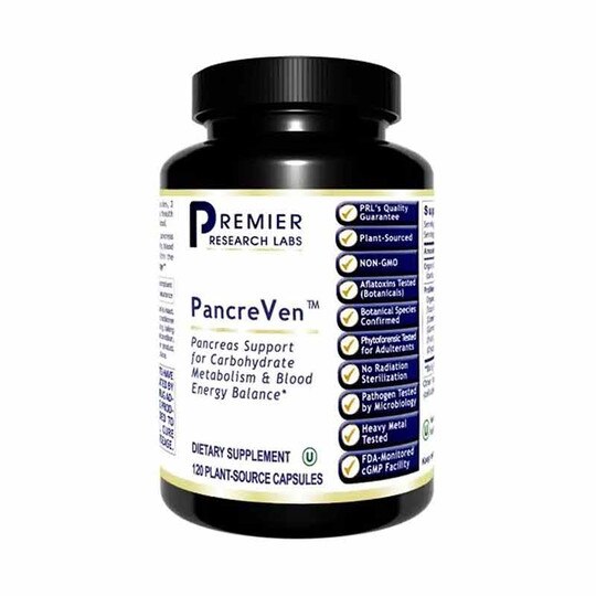 PancreVen Pancreas and Healthy Blood Sugar Support, 120, PRL