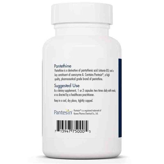 Pantethine, 60 Veg Capsules, ARG
