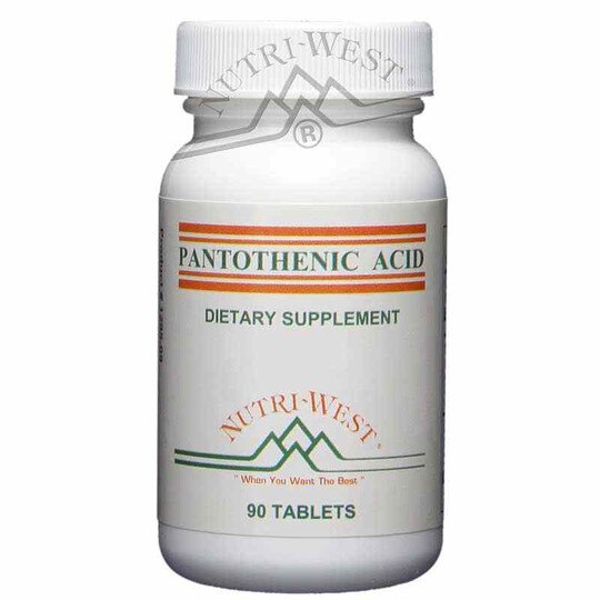 Pantothenic Acid, 90 Tablets, NWE