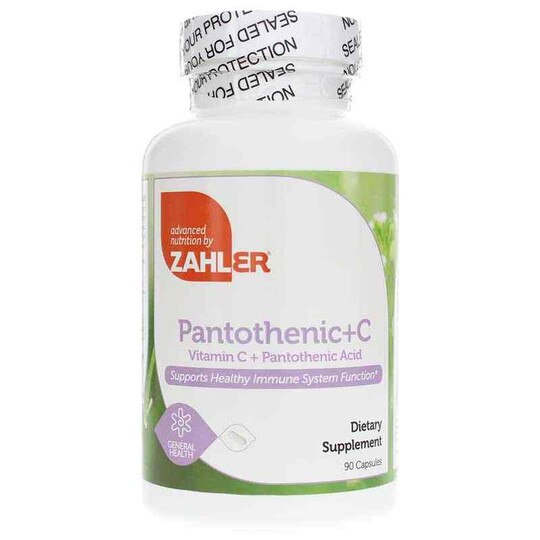 Pantothenic Acid + C, 90 Capsules, ZHL