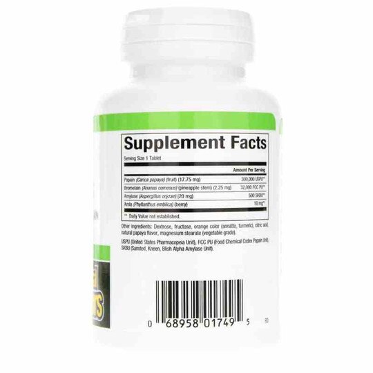 Papaya Enzymes, 120 Chewable Tablets, NF