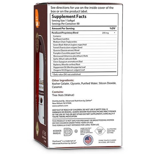 ParaGuard Intestinal Flora Support, 90 Softgels, ZHL