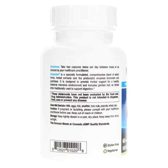 ParasideX, 60 Veg Capsules, NUM