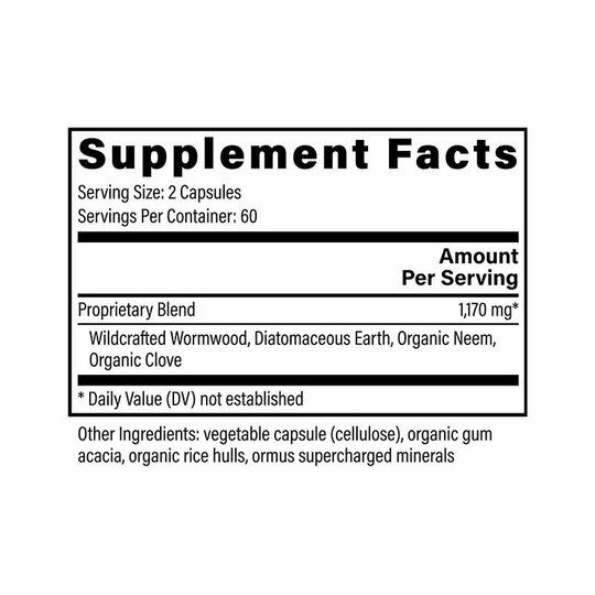 Paratrex 1, 120 Capsules, GHL
