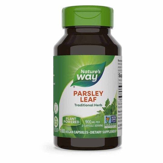 Parsley Leaf 450 Mg, 100 Vegan Capsules, NWA