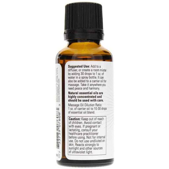 Peace & Harmony Calming Essential Oil Blend, 1 Oz, NOW