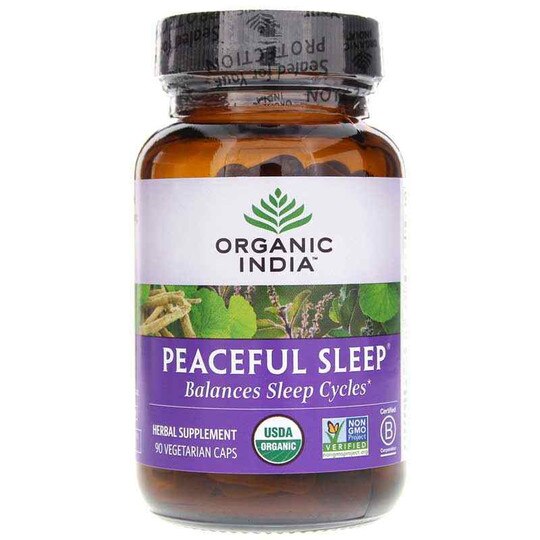 Peaceful Sleep Certified Organic, 90 Veg Capsules, OGI