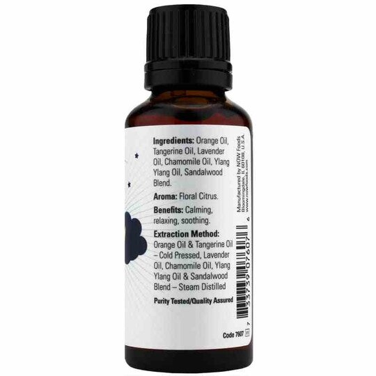 Peaceful Sleep Essential Oil Blend, 1 Oz, NOW