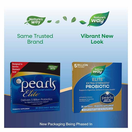 Pearls Elite Extra Strength Probiotics, 30 Softgels, NWA
