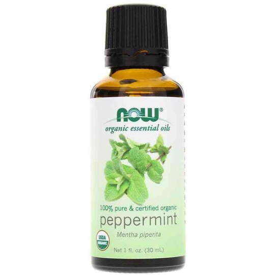 Peppermint Organic Essential Oil, 1 Oz, NOW
