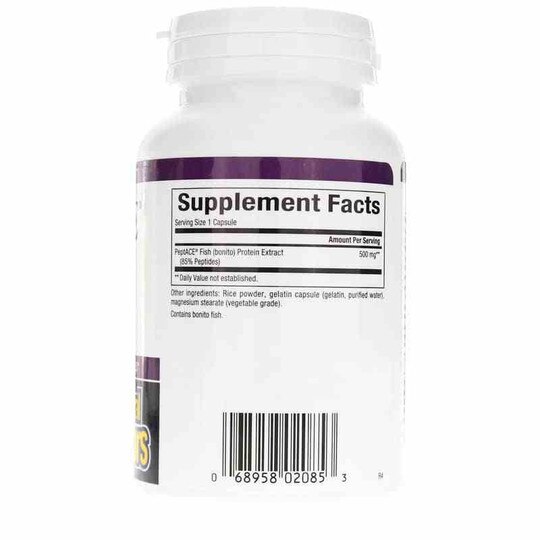 PeptACE Fish Peptides 500 Mg, 90 Capsules, NF
