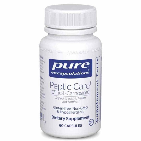 Peptic-Care (Zinc-L-Carnosine), 60 Capsules, PEC