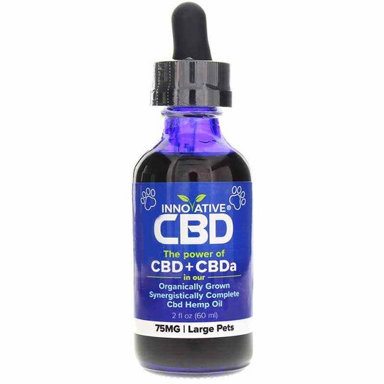 CBD + CBDa 75 Mg for Large Pets, 2 Oz, ICBD