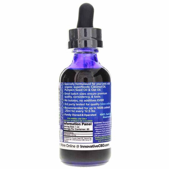 CBD + CBDa 75 Mg for Large Pets, 2 Oz, ICBD