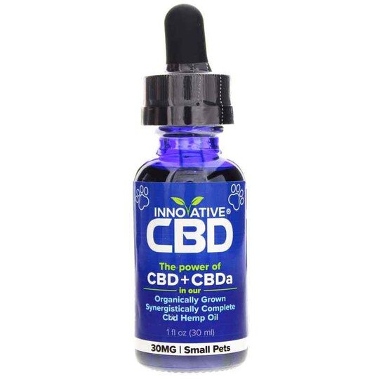 Pet Tincture 30 Mg CBD for Small Pets, 1 Oz, ICBD