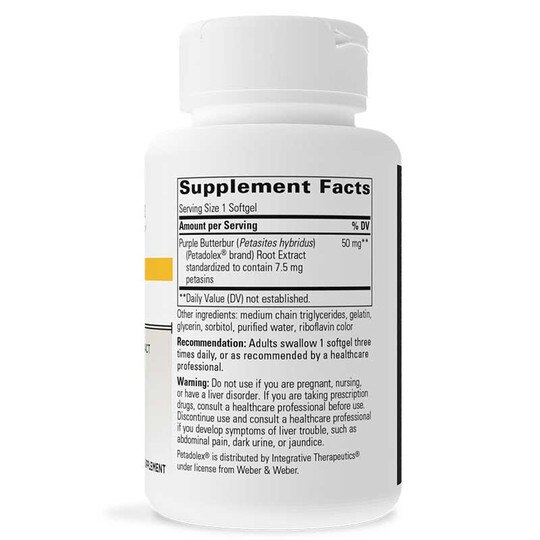 Petadolex Purple Butterbur Extract, 60 Softgels, INT