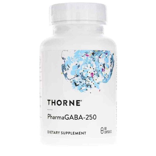 PharmaGABA-250, 60 Veg Capsules, THR