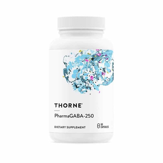 PharmaGABA-250, 60 Veg Capsules, THR