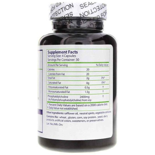 PhosChol PPC, 120 Veg Capsules, NTSL