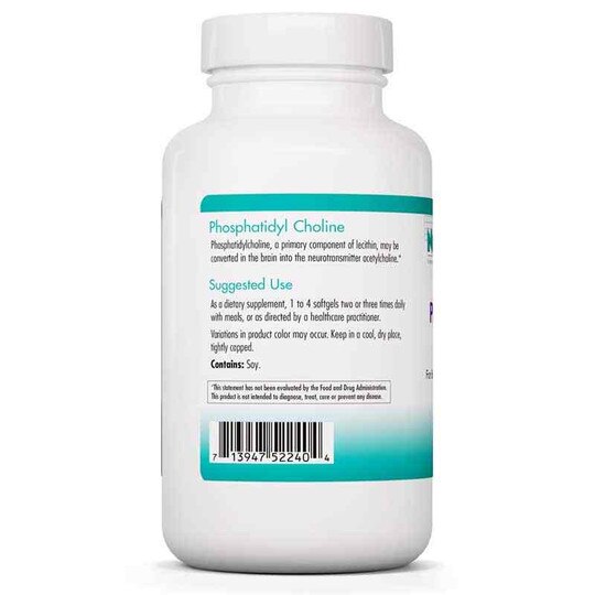Phosphatidyl Choline, 100 Softgels, NTC